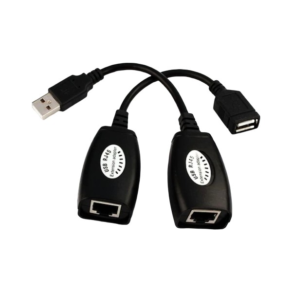 Baust USB Uzatıcı CAT5E Cat 6 ile 45 mt USB Uzatma Adaptör USB Extender Çift Diğer Fiyatı
