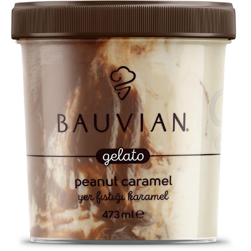 Bauvıan Yer Fıstıklı Karamelli Dondurma 473 ml Dondurma Fiyatı
