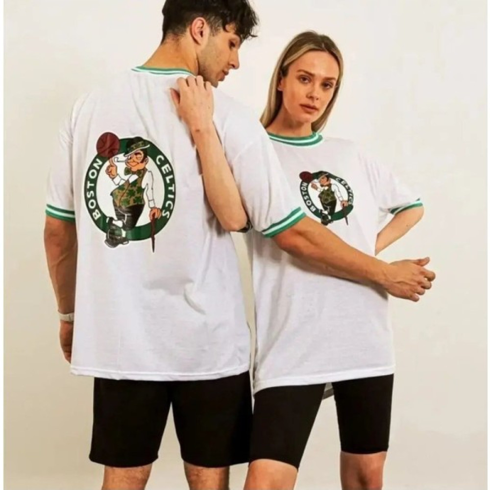 BAV Butik Ayvitrin Sevgili Kombini Çift Unisex Baskılı Tişört Beyaz Erkek T-shirt Fiyatı