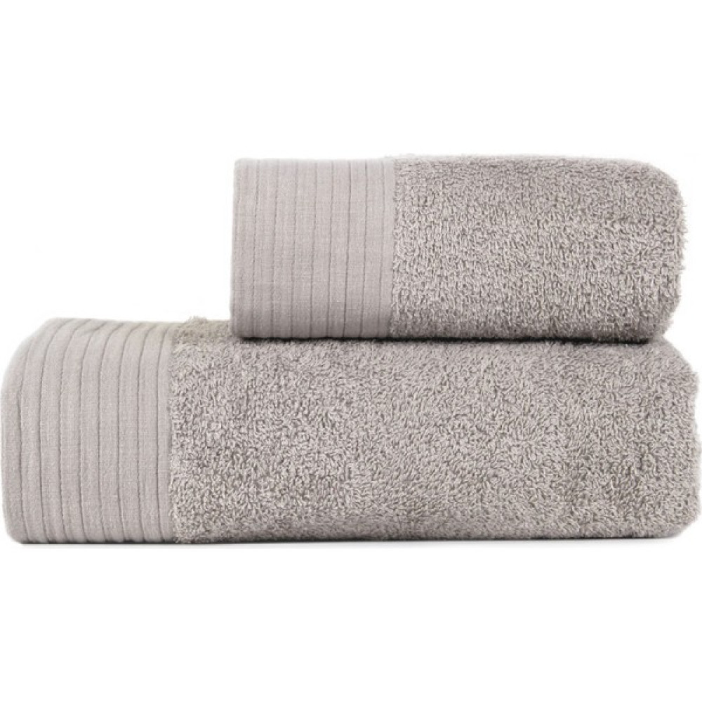 Baveno Keten 2'li Havlu Set - Gri - 70 x 140 cm El / Yüz Havlusu Fiyatı
