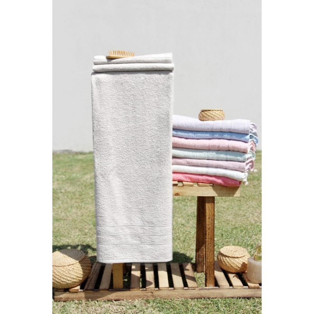 Baveno Pamuk Renkli 70X140 Banyo Havlusu - Gri - 70 x 140 cm Banyo Havlusu Fiyatı