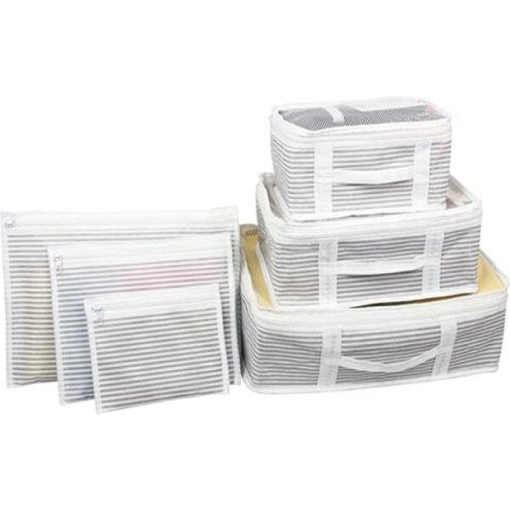 Bavul Içi Düzenleyici Valiz Organizer 6 Lı Set - Çizgili - 1 Adet Saklama Kapları Fiyatı