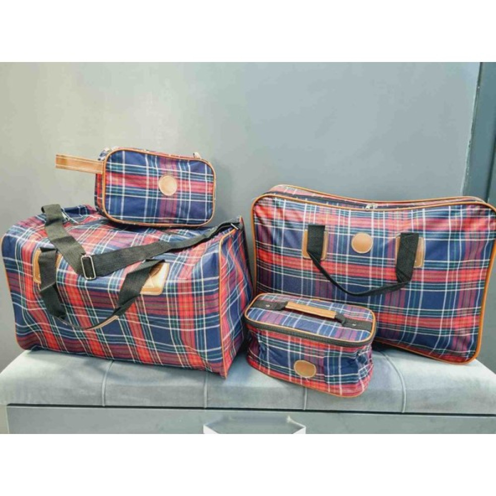 Bavul Seyahat Seti 4 Lü Set Bez Çanta (Outdoor) Fiyatı
