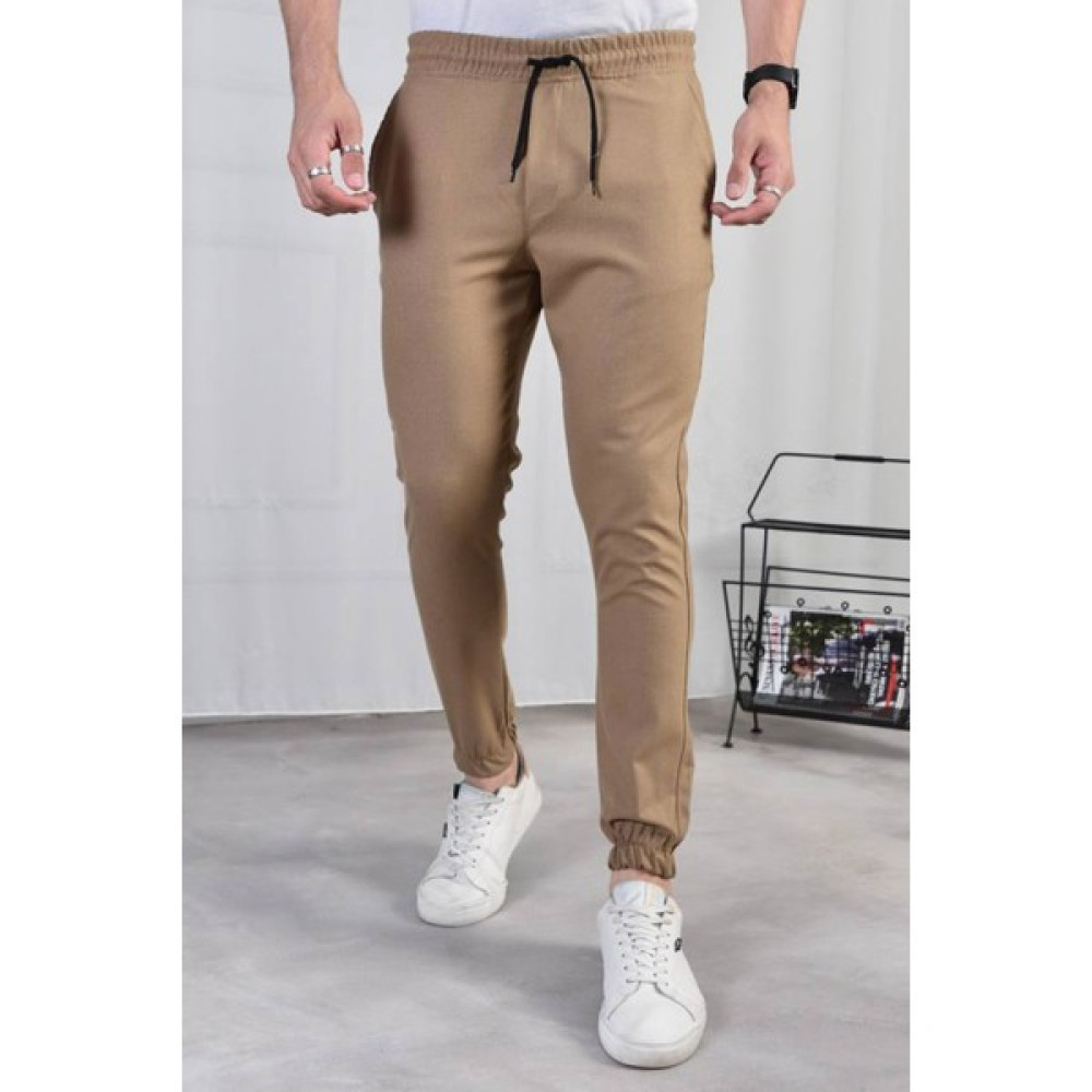 Bay Aygün Bayaygun 019 Paça Lastikli Joger Düz Pantolon_taba Erkek Pantolon Fiyatı