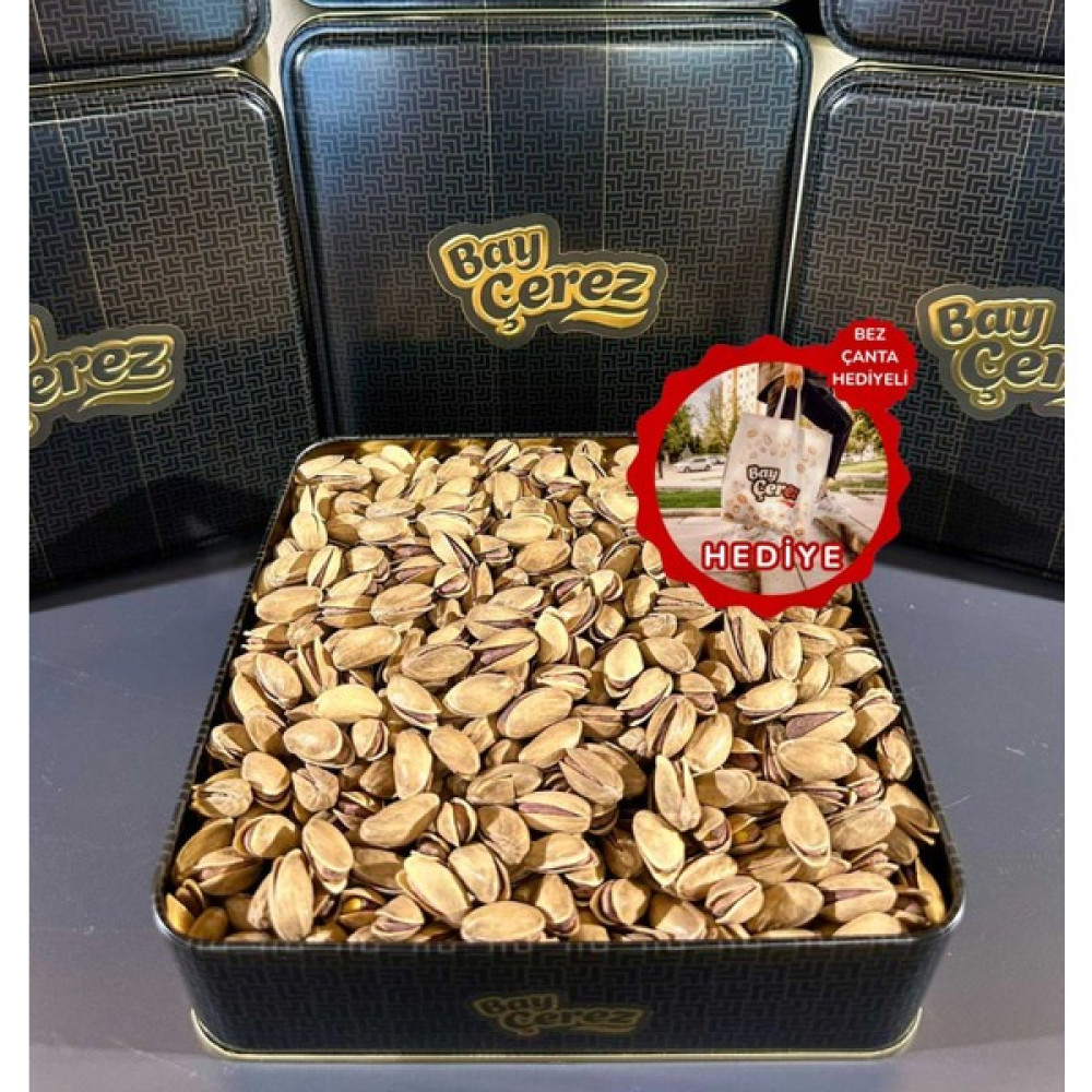 Bay Çerez Metal Kutu Yeni Mahsül Antep Fıstığı Jumbo (Ana Çıtlak) Net 1 kg Diğer Fiyatı