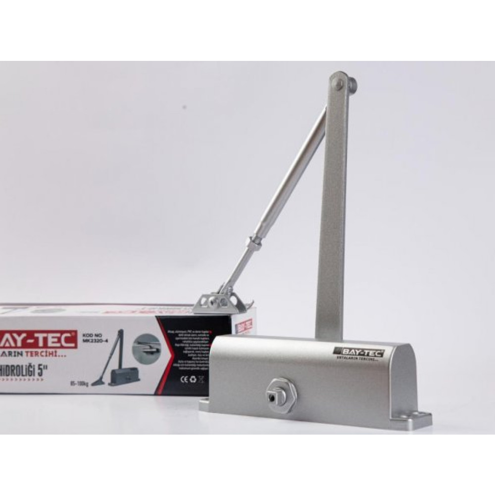 Bay-Tec Kapi Hidroligi 5" 85-100 Kg Mk-2320-4 Nalburiye & Hırdavat Fiyatı