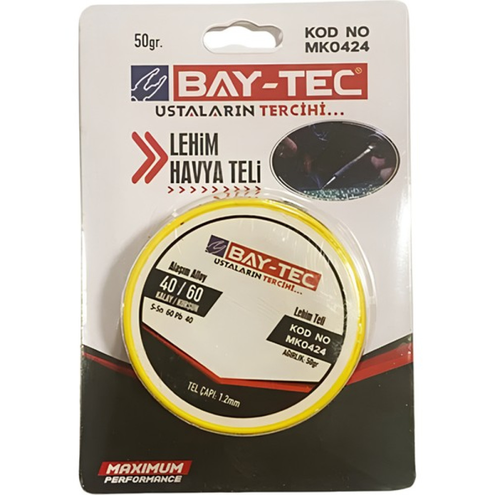 Bay-Tec Lehim Havya Teli MK-0424 Oto Boyaları Fiyatı