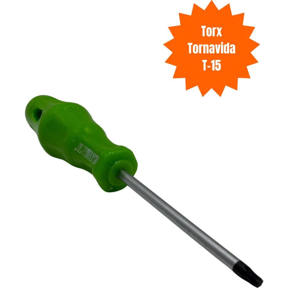 Bay-Tec Torx Tornavida T-15 - Yeşil Tornavida Fiyatı