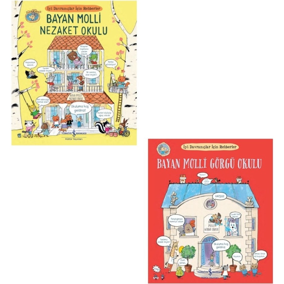 Bayan Molli Seti 2 Kitap (Bayan Molli Nezaket Okulu + Bayan Molli Görgü Okulu) - Standart Diğer Fiyatı
