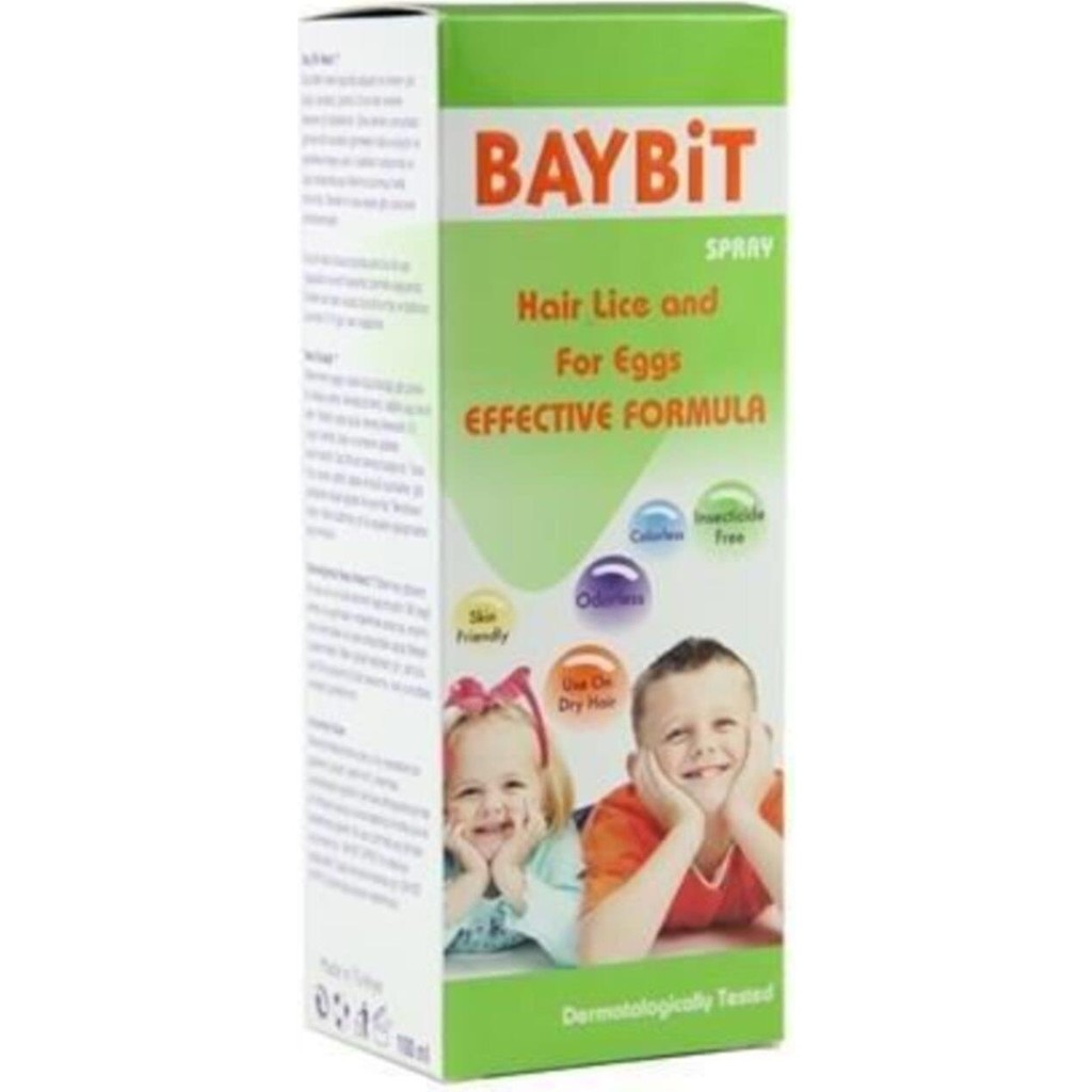Baybit Saç Biti ve Yumurtalar Için 100 ml Saç Şekillendirici Sprey Fiyatı
