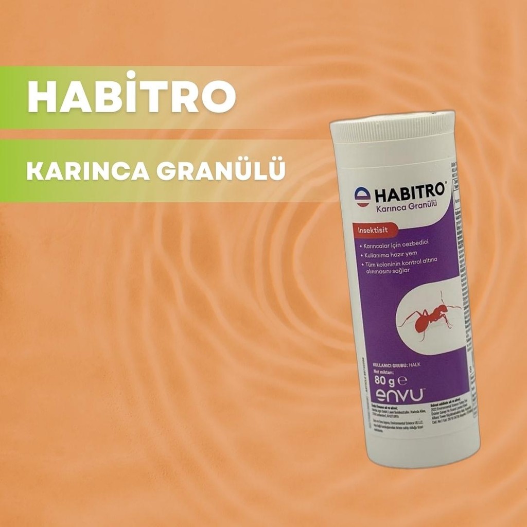 Bayer Habitro Karınca Granülü 80 gr Sinek-Kene-Haşere Kovucu Fiyatı