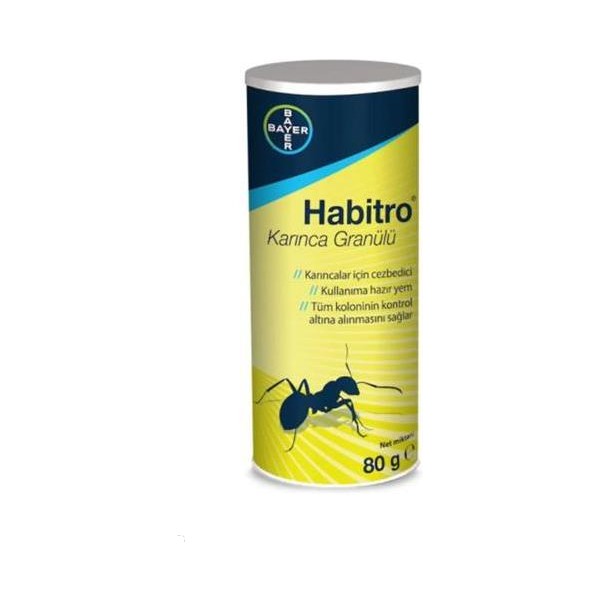 Bayer Habitro Karıncagranülü 80 gr Sinek-Kene-Haşere Kovucu Fiyatı