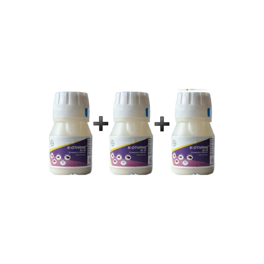 Bayer K-othrine Sc 50 Genel Haşere Ilacı 3 X 50 Ml Market Fiyatı