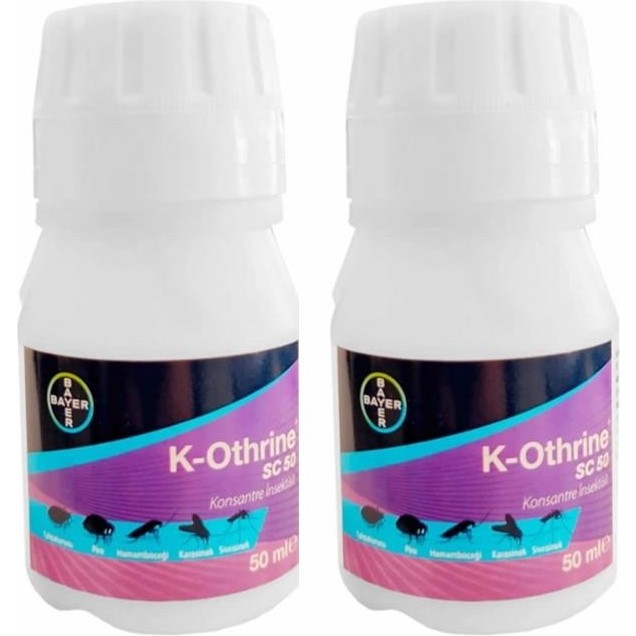 Bayer K-Othrine SC50 Haşere 50 ml X2 Diğer Fiyatı