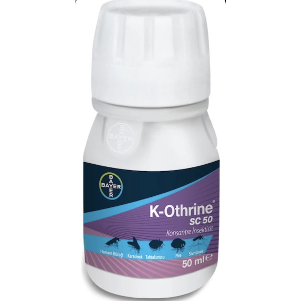 Bayer K-othrine Sc50 Kokusuz Genel Haşere Ilacı 50 ml Skt.2026 Market Fiyatı