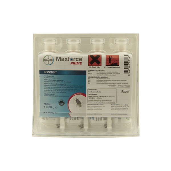 Bayer Maxforce Prime Kalorifer Böceği Jel 4'Lü Paket Diğer Fiyatı