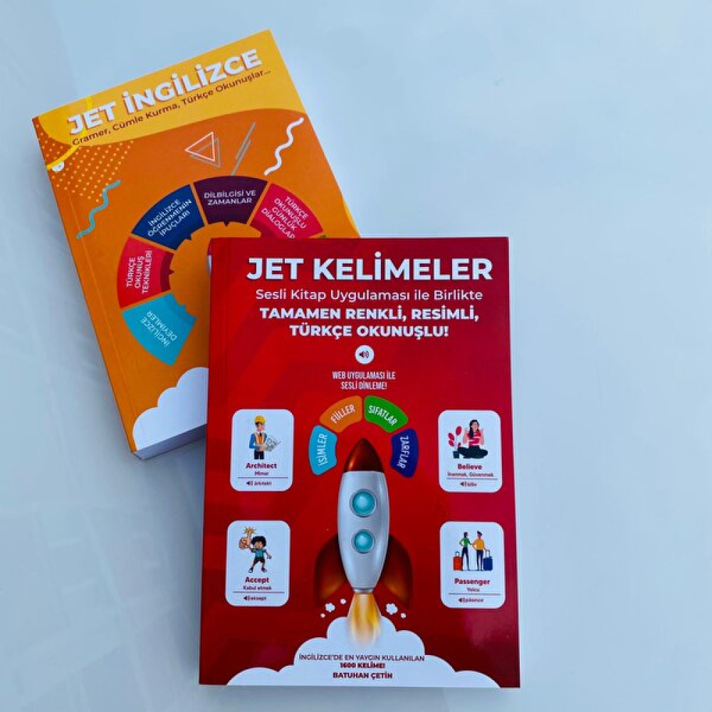 Bayhan Yayıncılık Jet Kelimeler , Jet Ingilizce ve Sesli Kitap Uygulama - 3' Lü Set (Ciltli) Yabancı Dil Öğretici Kitaplar ve Eğitim Setleri Fiyatı