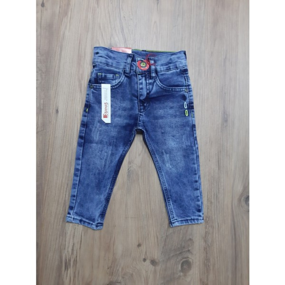 Bayhas Erkek Çocuk Kot Pantolon Jeans Mavi 1-4 Yaş Erkek Çocuk Pantolon Fiyatı