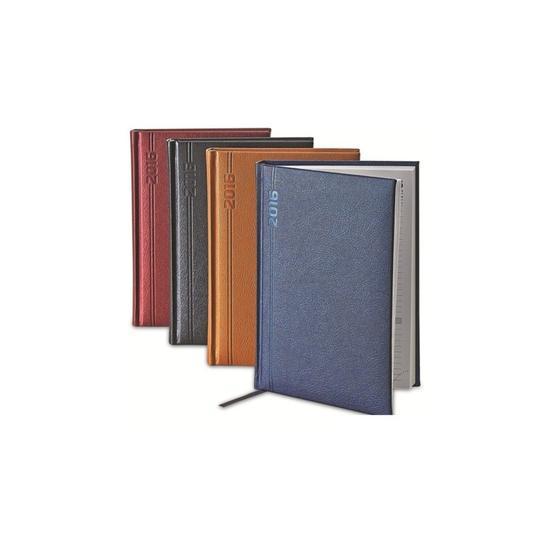 Bayındır 14x20 Suni Deri Çizgili Günlük Ajanda