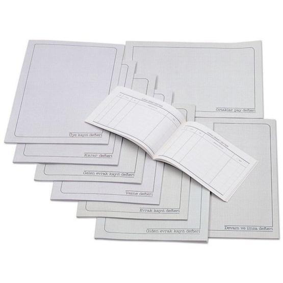 Bayındır 24x34 40 Yaprak Üye Kayıt Defteri