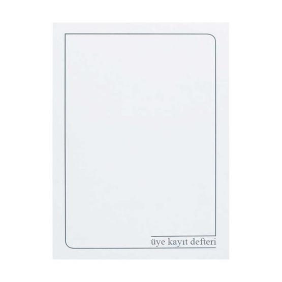 Bayındır 24x34 40 Yaprak Üye Kayıt Defteri