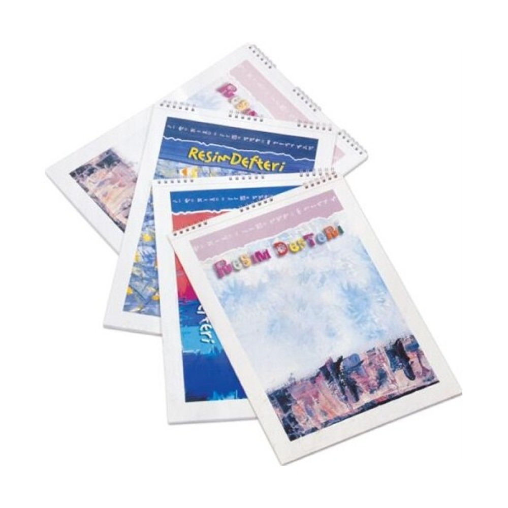 Bayındır 25x35 Spiralli Resim Defteri 120gr. 15yp. BYNS0100 - 25 x 35 cm Resim Defteri Fiyatı