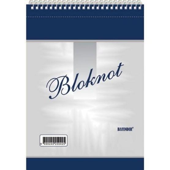 Bayındır BYNS0070 Spiralli Kareli A5 144 Yaprak Bloknot Not Defteri & Bloknot Fiyatı