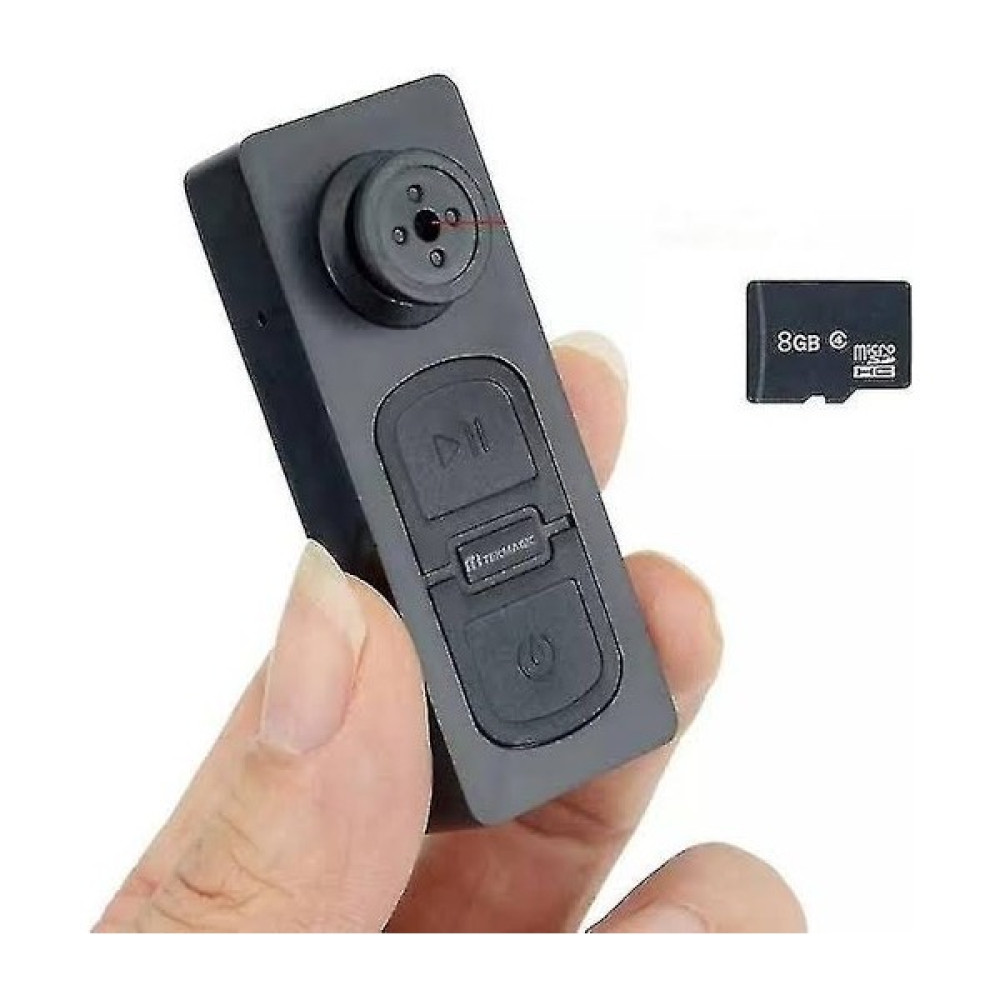 Bayındır Elektronik Düğme Kamera Hd 1080P + 8 GB Hafıza Kartı - Siyah Aksiyon Kameralar Fiyatı