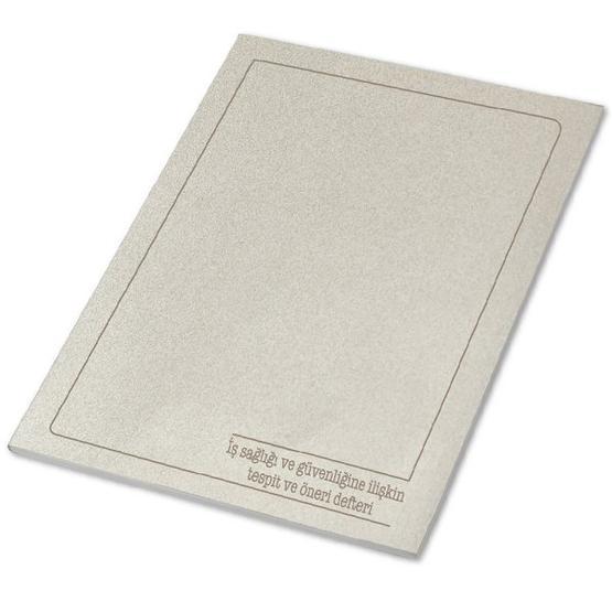 Bayındır İş Sağlığı Ve Güvenliği Karton Kapak 50 YP 20x28 Tespit Defteri