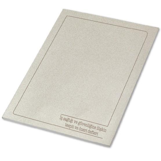 Bayındır İş Sağlığı Ve Güvenliği Karton Kapak 50 YP 20x28 Tespit Defteri