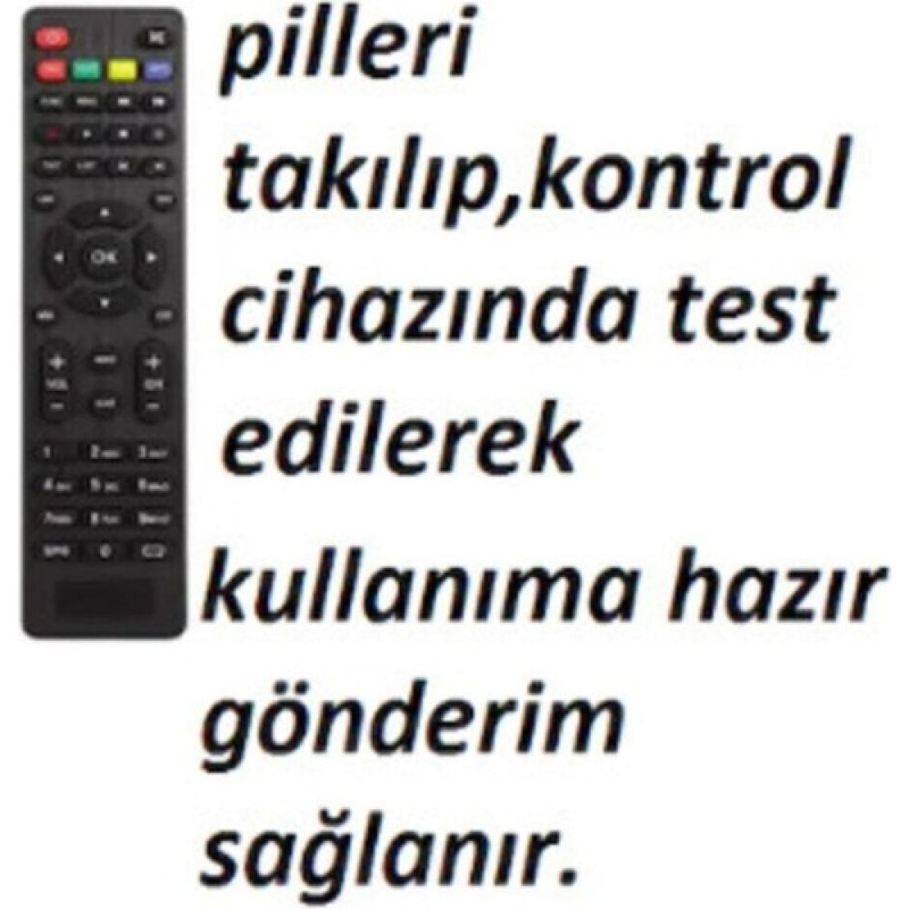 Bayırtech Teledünya Neta 8900 Hd Kumandası Kablo Net Türksat Kablo Tv TV Aksesuarları Fiyatı
