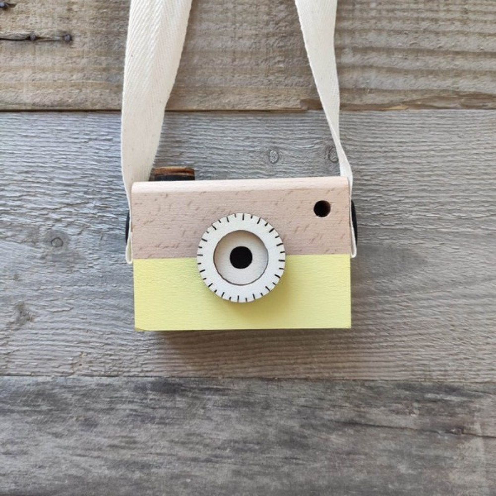 Baykuş Craft Mimarlık Ahşap Oyuncak Waldorf Fotoğraf Makinesi Eğitici Bebek Kamera Montessori 1 Adet - Açık Sarı Bebek Oyuncakları Fiyatı