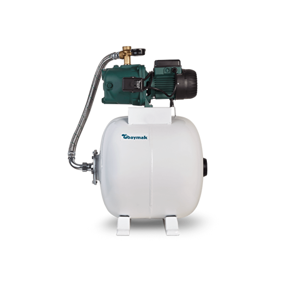Baymak Jet 112 M Flatörlü 50 L Depolu Hidrofor (7 Kat / 7 Daire) Bahçıvanlık Aletleri Fiyatı
