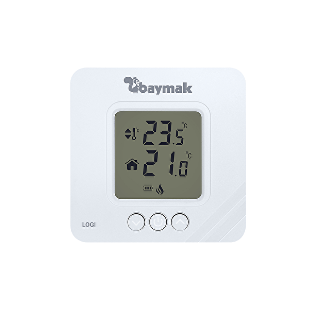 Baymak Logi Kablosuz Dijital Oda Termostatı Termostat Fiyatı