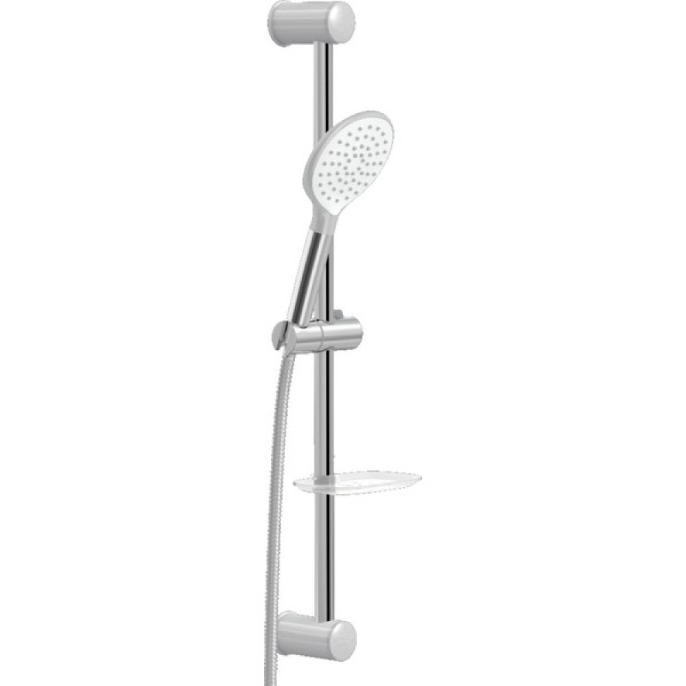 Baymera  Deluxe Chrome Grey Sürgülü Duş Seti VLTM-6300 Duş Seti Fiyatı
