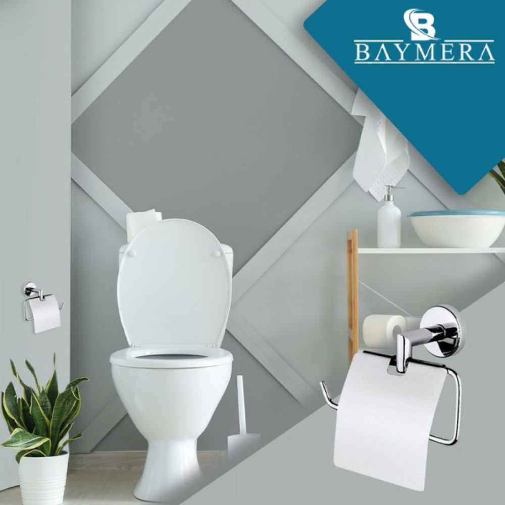 Baymera Diamond Serisi Kapaklı Wc Kağıtlık Tuvalet Kağıtlığı Fiyatı
