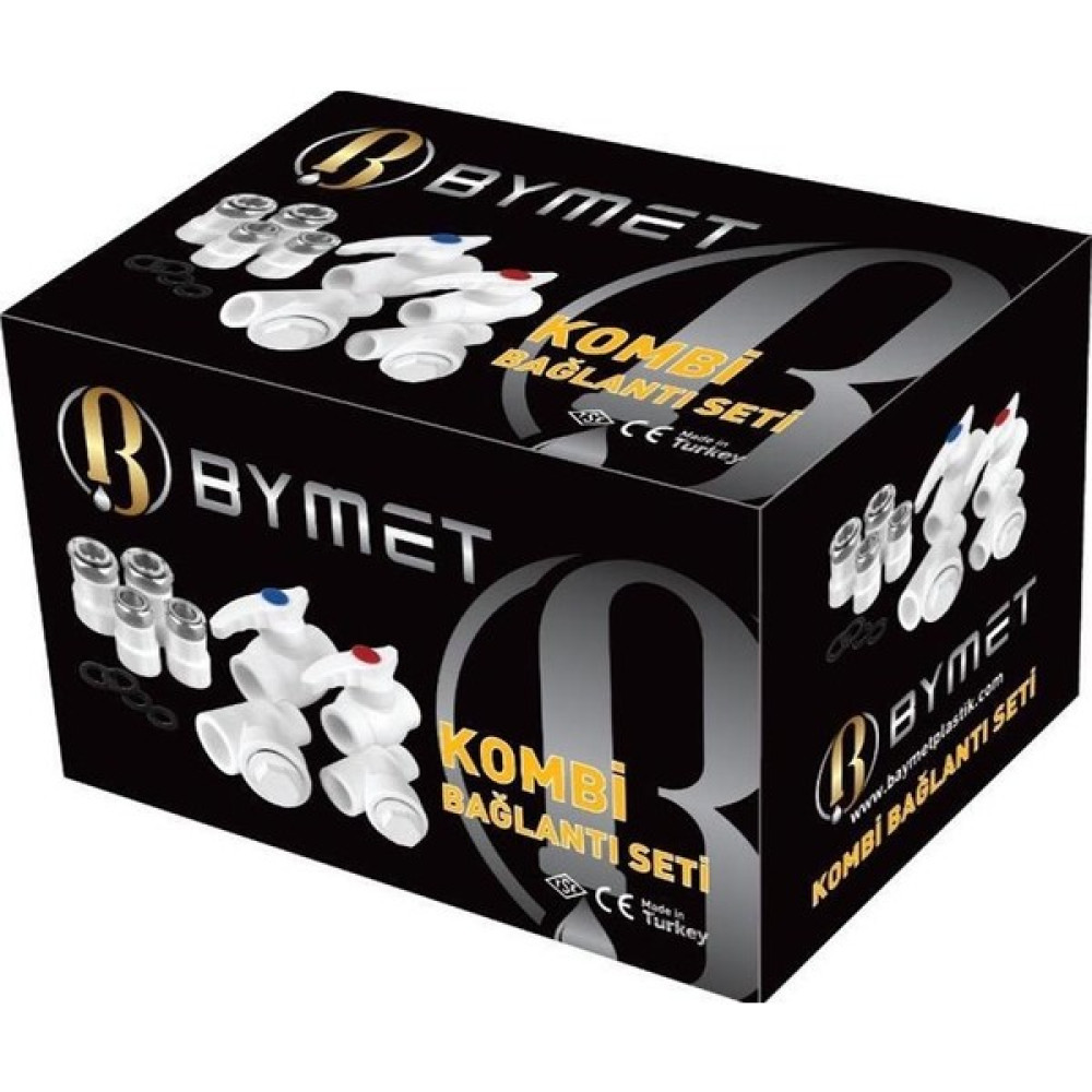 Baymet Pprc Kombi Bağlantı Seti 8 Parçalı Nipelli Nalburiye & Hırdavat Fiyatı