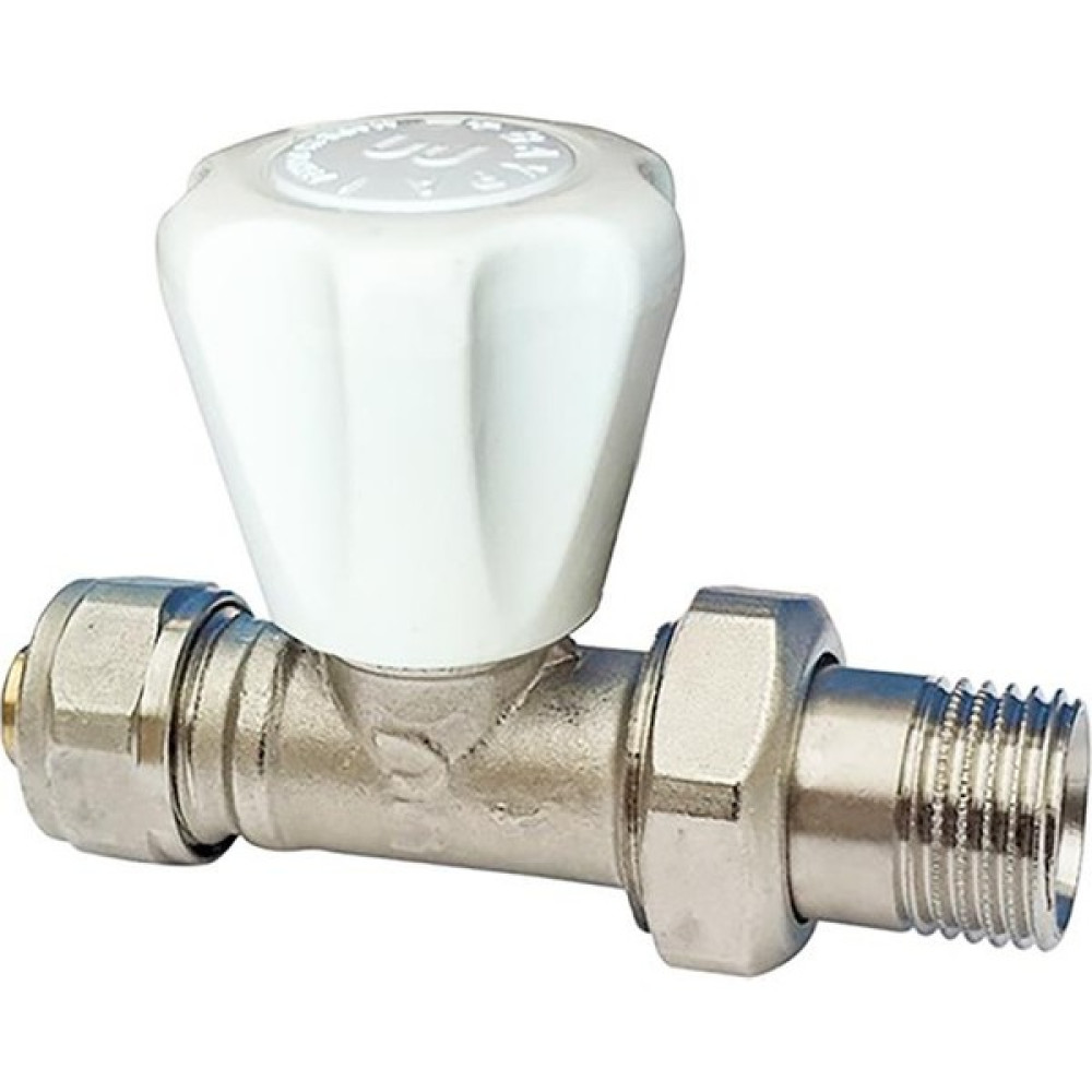 Baypa Düz Radyatör Vanası Al-Pex 1/2'' - 16X2 - 16*2 mm - Krom Nalburiye & Hırdavat Fiyatı