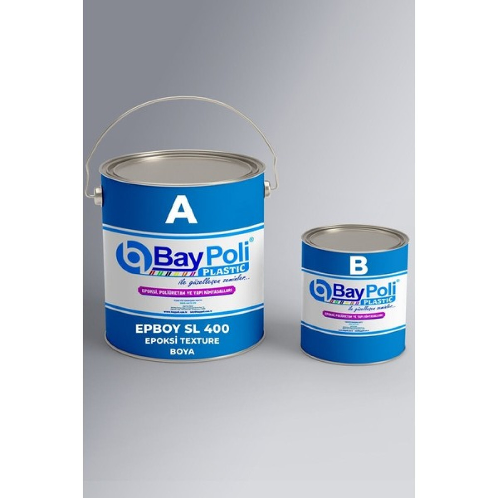 Baypoli Epboy Sl 400 Epoksi Texture Boya 10KG - Ral 5021 Oto Boyaları Fiyatı