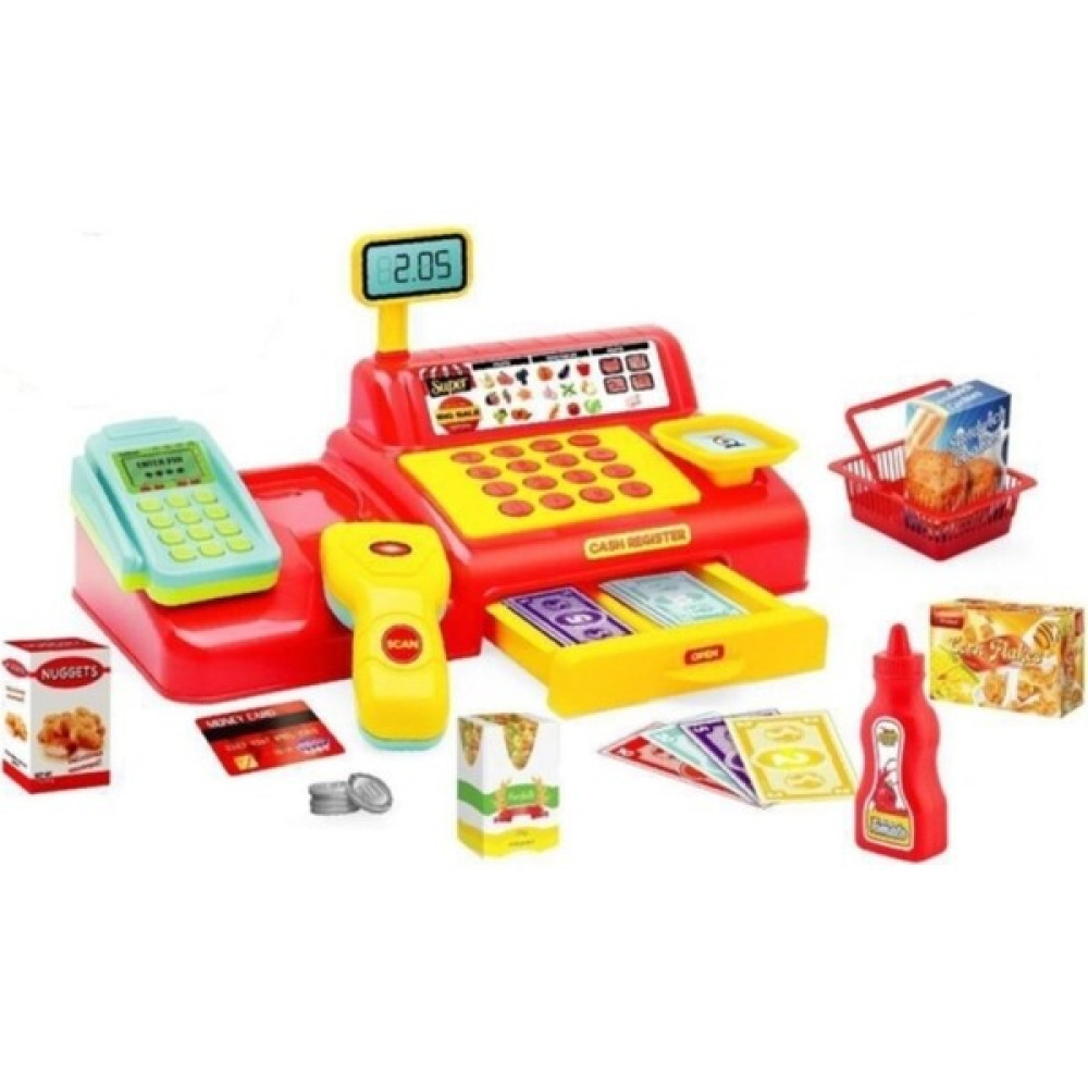 Bayraktar Shop-Joy Süper Market Yazar Kasası 43 Parça Eğitici Yazar Kasa Oyun Seti-Benim Ilk Marketim - Renkli Oyun Seti Fiyatı