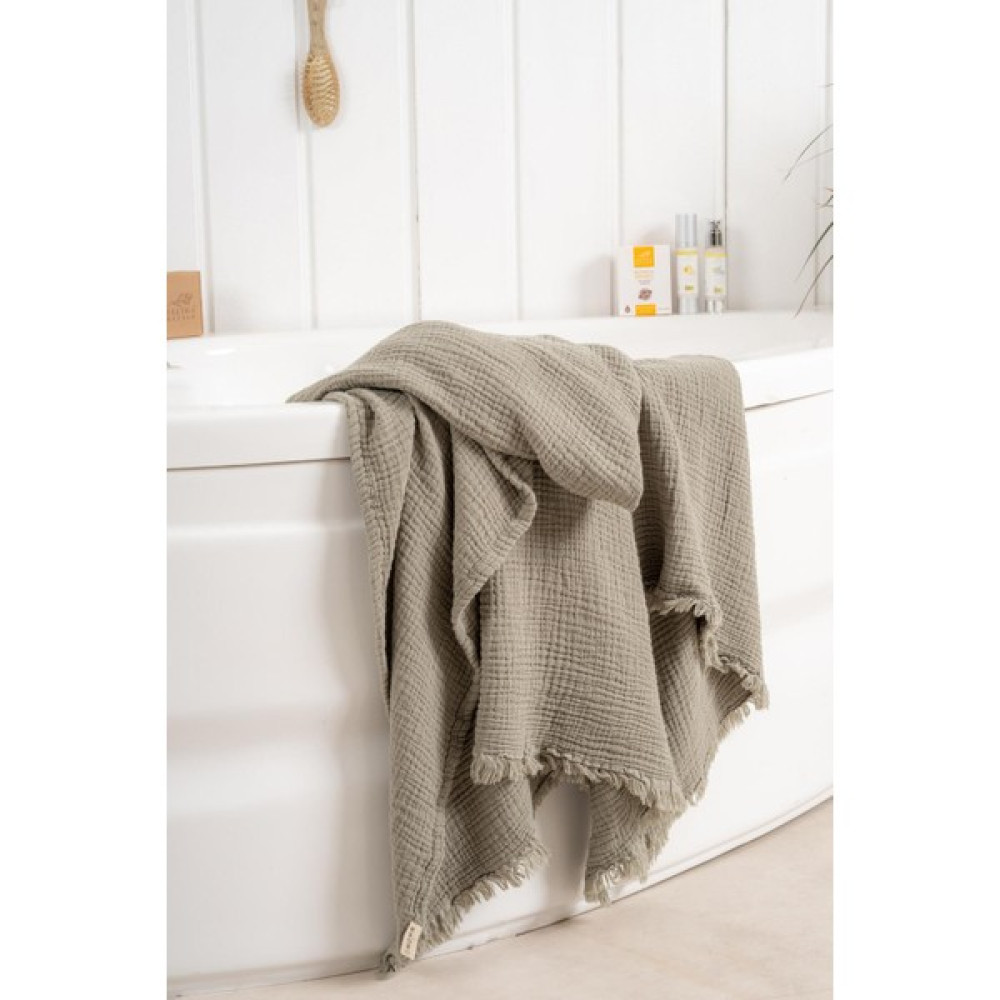 Baysan Club Palmyra Müslin Banyo Havlusu Yeşil - 50 x 90 cm Banyo Havlusu Fiyatı