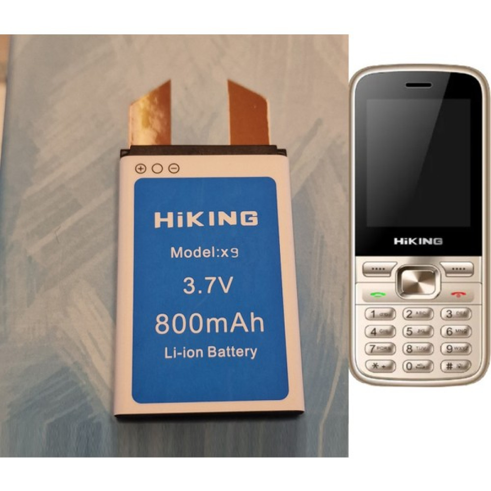 Baytaç Hiking X9 Tuşlu Telefon Kaliteli Batarya Uzun Ömürlü X9 Hiking Cep Telefonu Bataryası Fiyatı