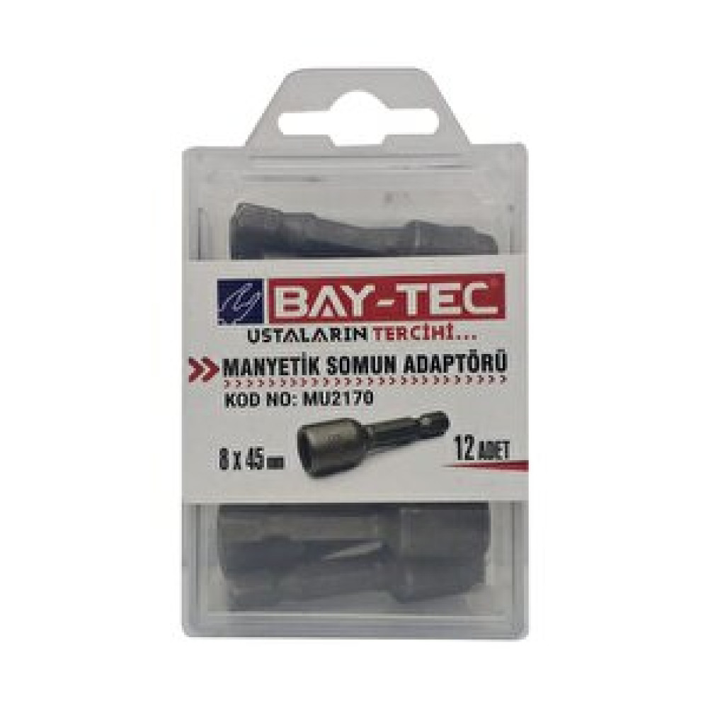 Baytec Bay-tec Manyetik Somun Anahtarı Mu2170 8x45 Mm (12 Adet) Matkaplar Fiyatı
