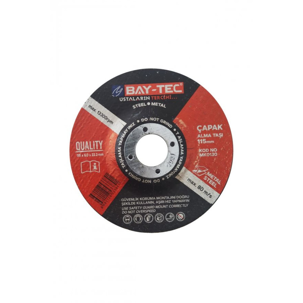 Baytec Bay-Tec Mk0130 Taslama Makinesi Capak Alma Tasi 115Mm Taşlama Makinesi Fiyatı