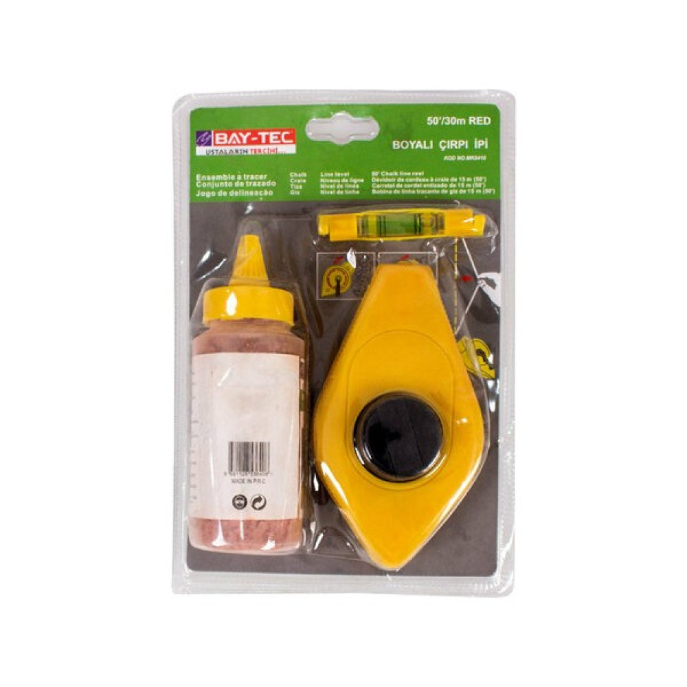 Baytech Baytec Çırpı Ipi Kırmızı Boyalı 30MT 115GR MK0410 6408 Çamaşır Kurutma Makineleri Fiyatı