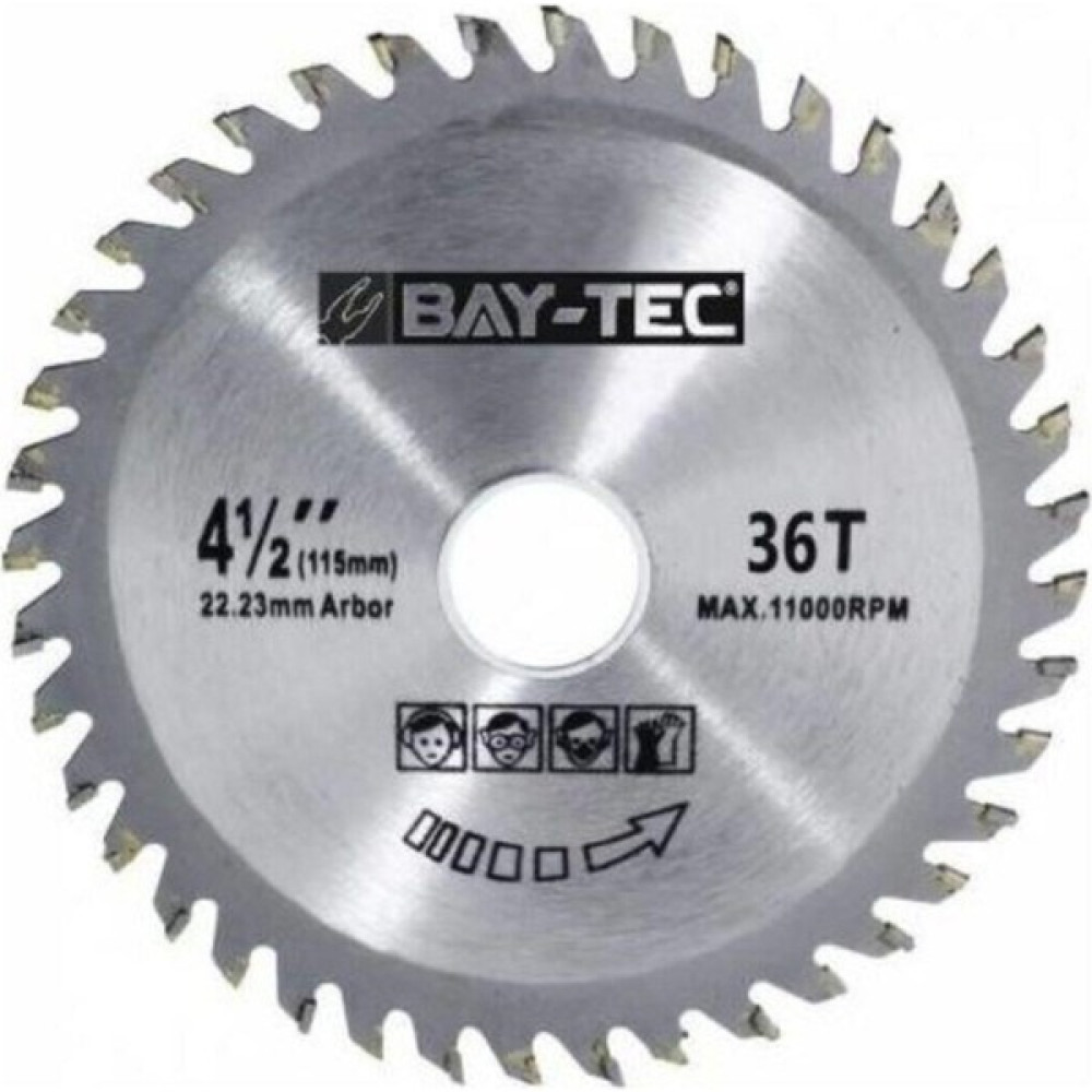 Baytek Elmas Uçlu Sunta Ahşap Kesme Daire Testere Geniş Göbek 180X30 mm Testereler Fiyatı