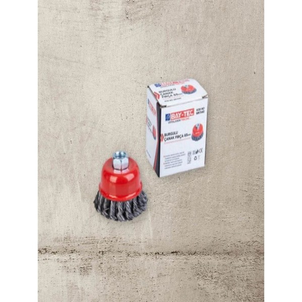 Baytek Fırça Burgulu Çanak 65MM MK1140 - Erpilsan - 1 Oto Boyaları Fiyatı