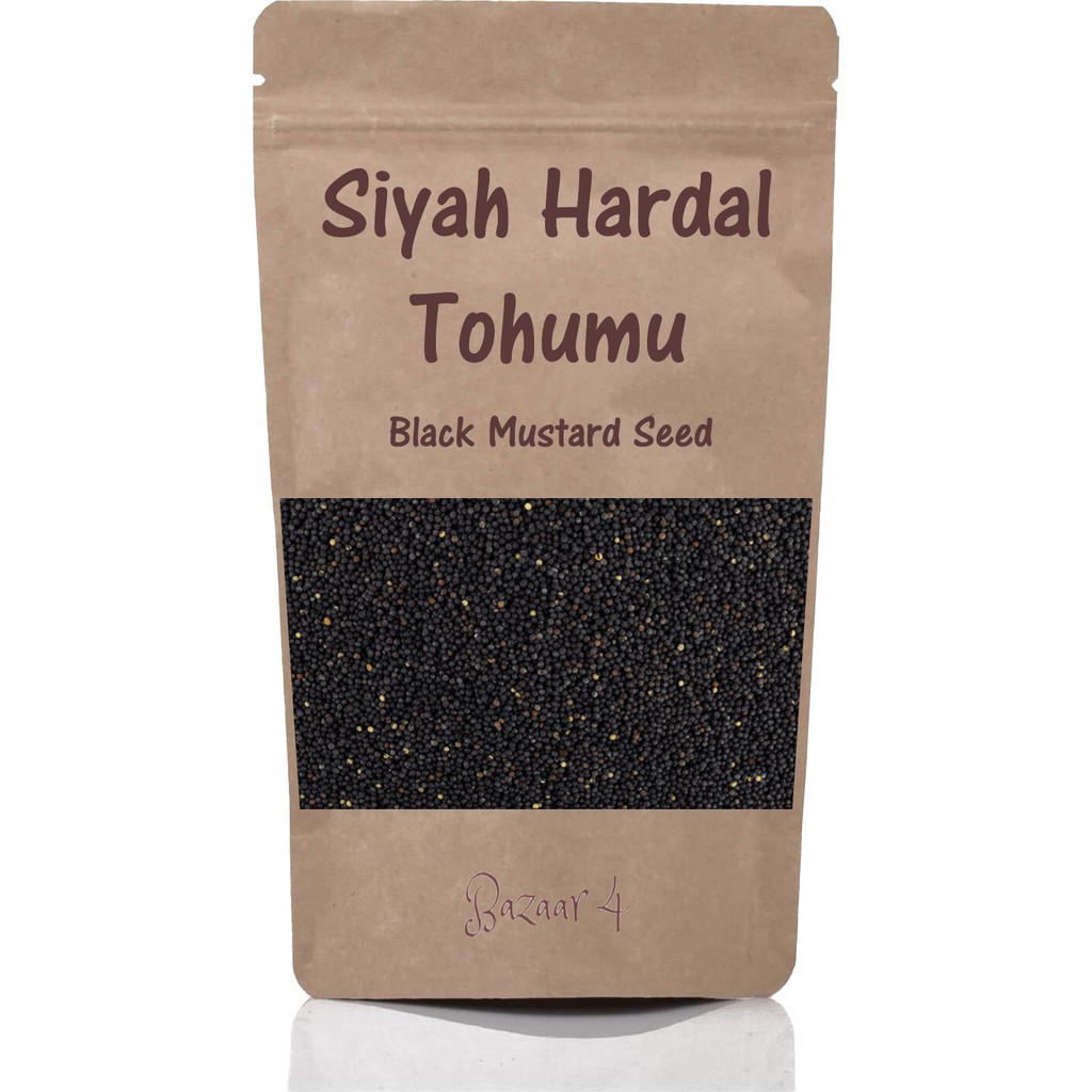 Bazaar 4 Siyah Hardal Tohumu (Black Mustard Seed) - 295 gr Tohum Fiyatı