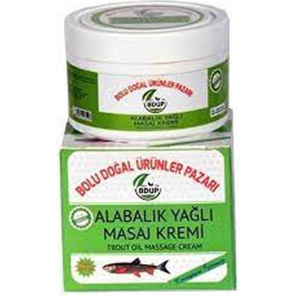 Bazaar Turkey Bolu Doğal Ürünler Pazarı Alabalık Yağı Masaj Kremi 100 ml Maskeler Fiyatı
