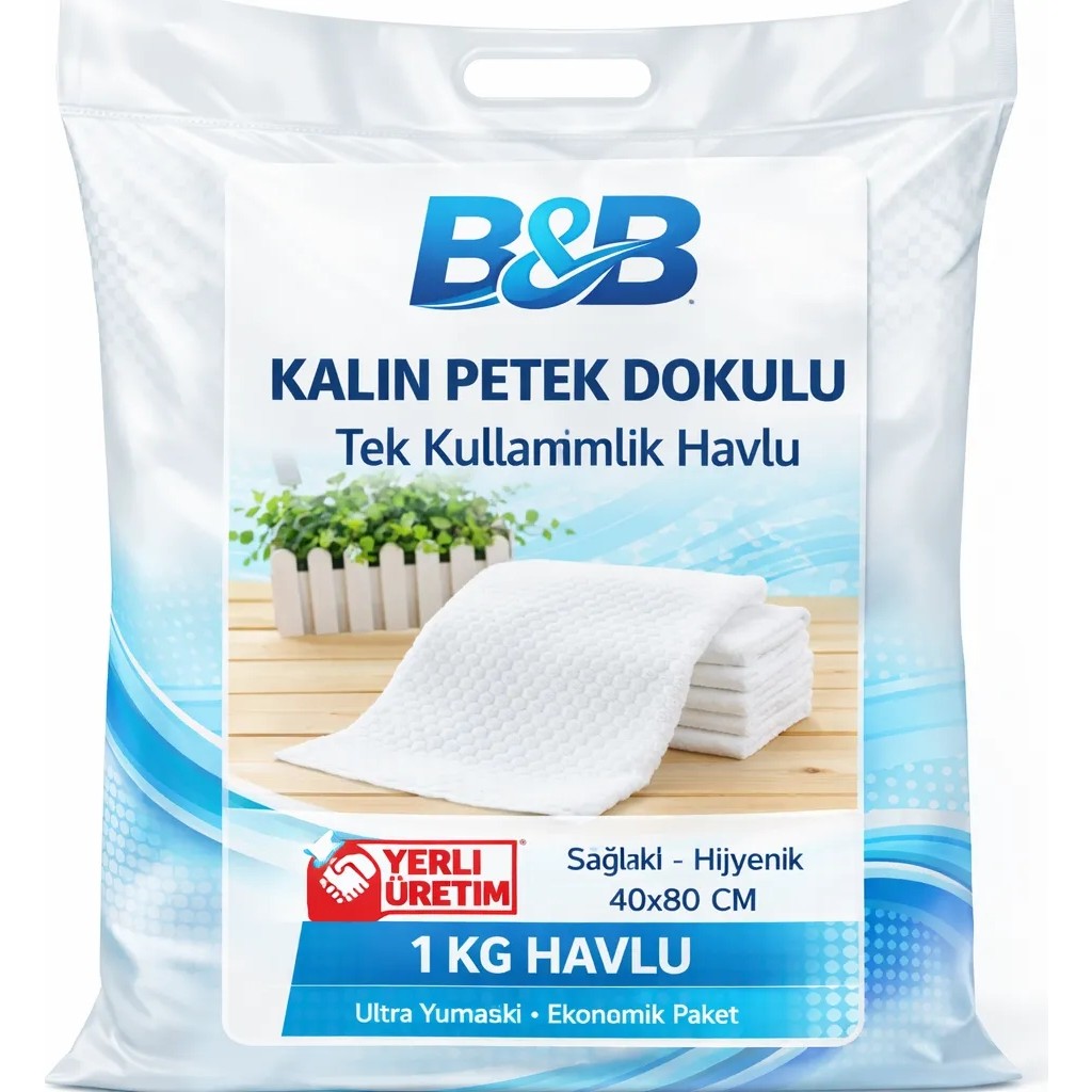 BB Kozmetik Tek Kullanımlık Havlu 40x80 cm 1 kg El / Yüz Havlusu Fiyatı